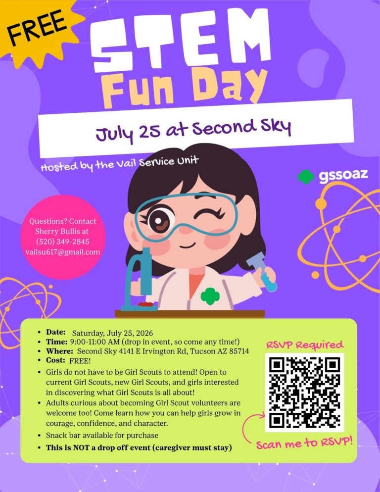 FREE STEM Fun Day with Girl Scouts of Southern Arizona
